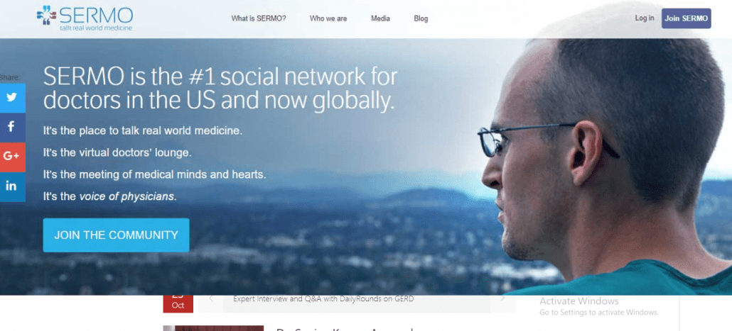 معرفی شبکه های اجتماعی برای پزشکان