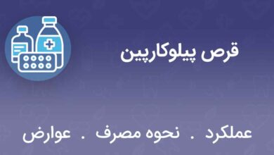 قرص پیلوکارپین