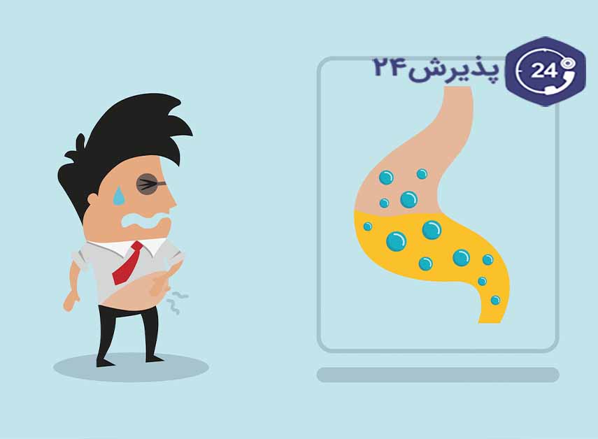 علل ترش کردن معده