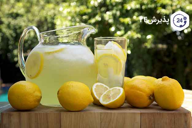 شربت آب لیمو در رمضان