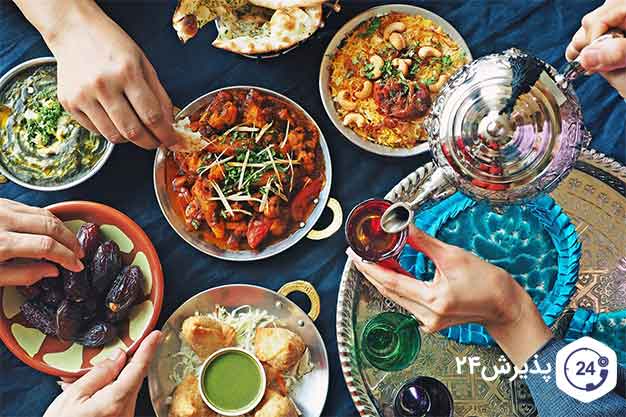 غذاهای ماه رمضان برای افطاری