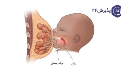 شیردهی به نوزاد