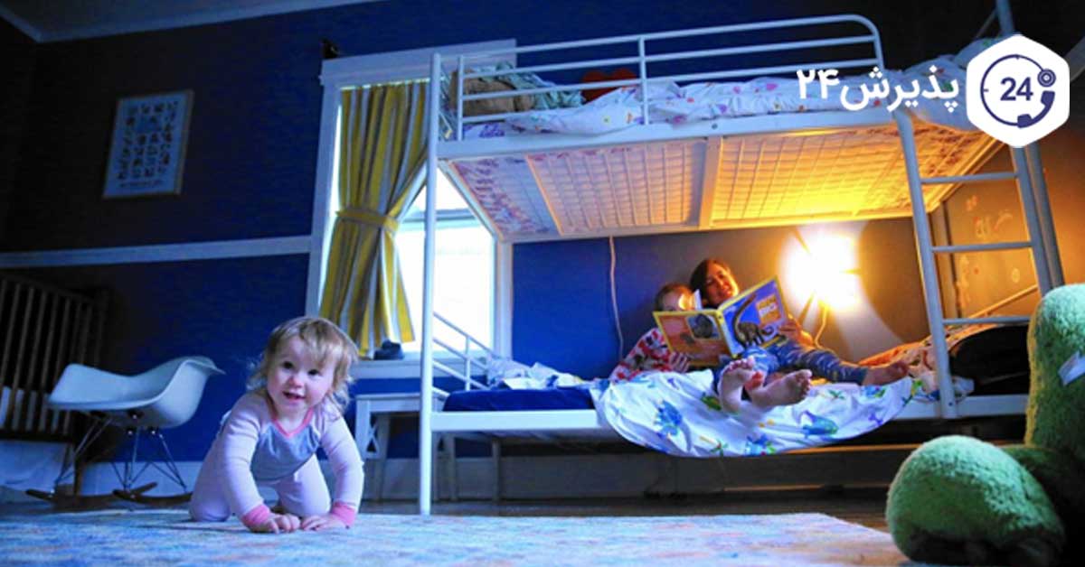 راهکارهای اصولی برای جدا کردن اتاق بچه