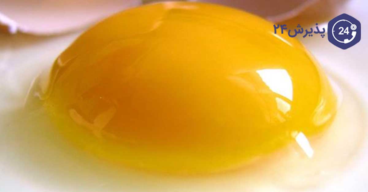 زرده تخم مرغ و پرپشت کردن ابرو