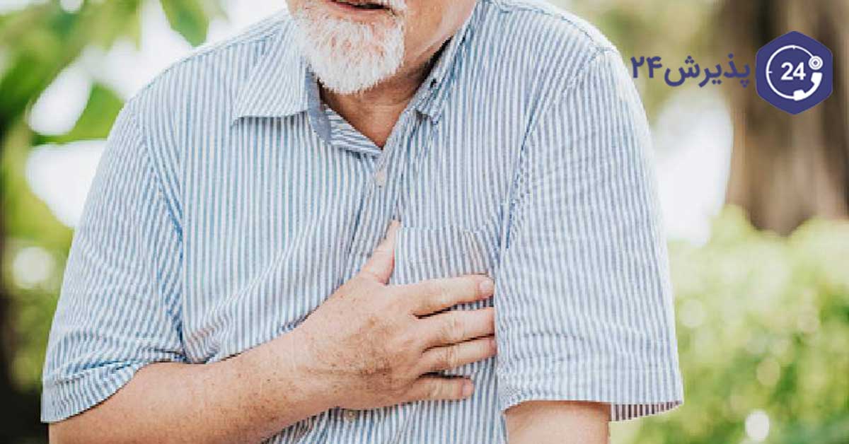تشخیص علت درد قفسه سینه هنگام غذاخوردن